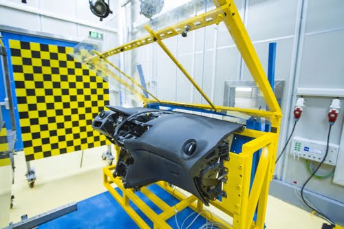 Fords VEV environmental chamber airbag deployment 1