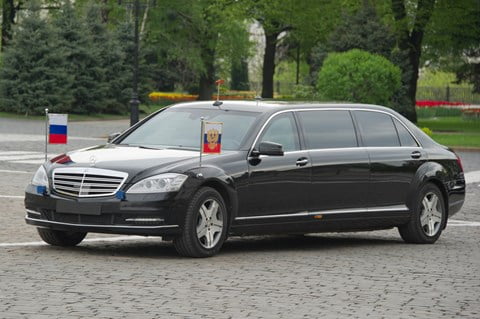 Mercedes S600 Pullman Guard của Tổng thống Putin