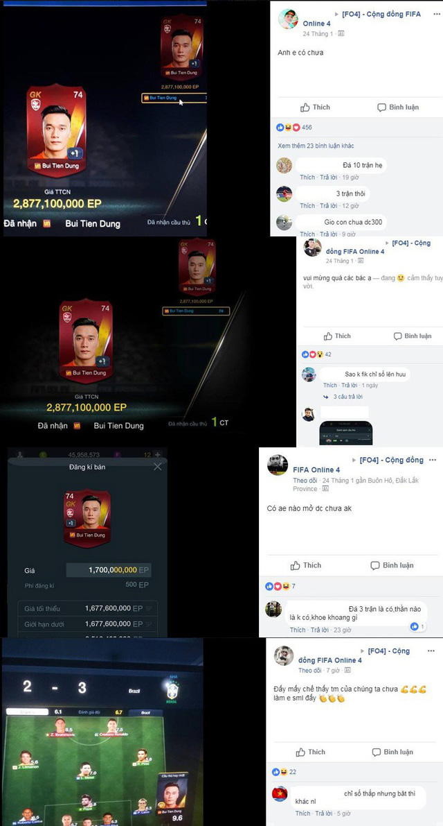 FIFA Online 3 Bùi Tiến Dũng vượt mặt De Gea Buffon Neuer 4