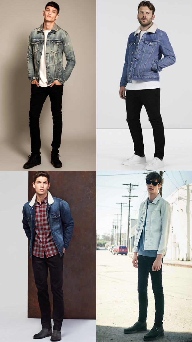 áo khoác jeans thời trang nam - 2