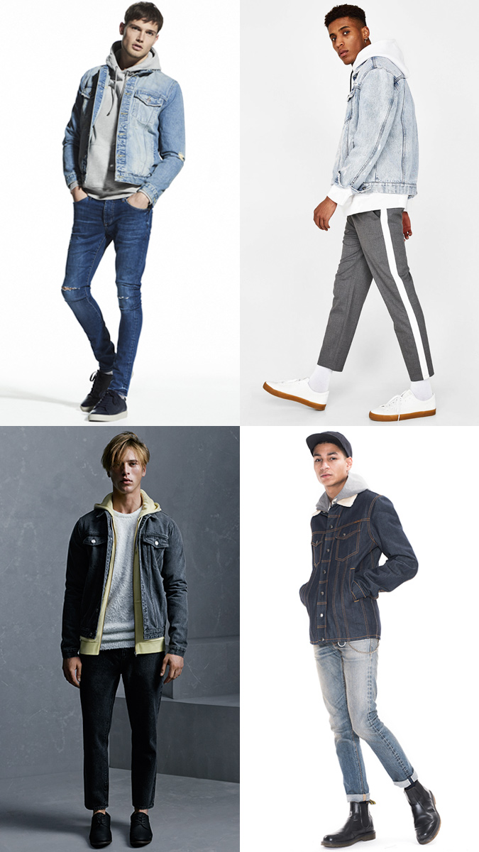áo khoác jeans thời trang nam - 5