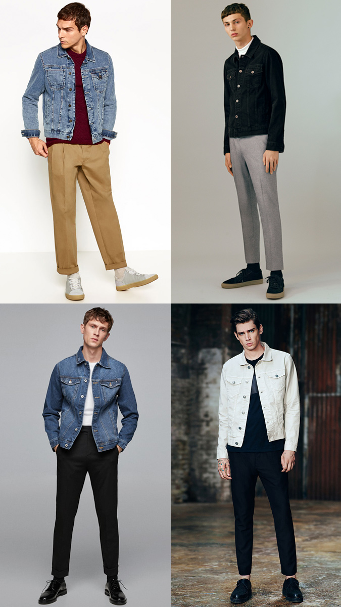 áo khoác jeans thời trang nam